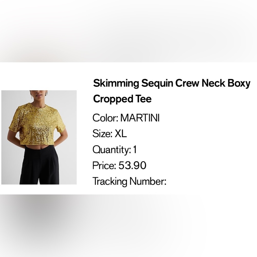 Express Sequin Top - image 2